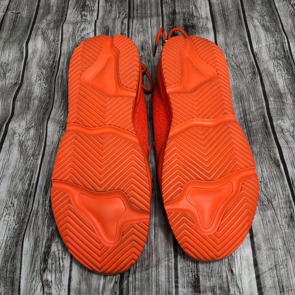 Triple 7 Shoes Mens Size 13 Racers Orange Citrus Running Shoes - Picture 8 of 9